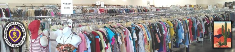 HOME Purple Heart Desert Thrift Shop